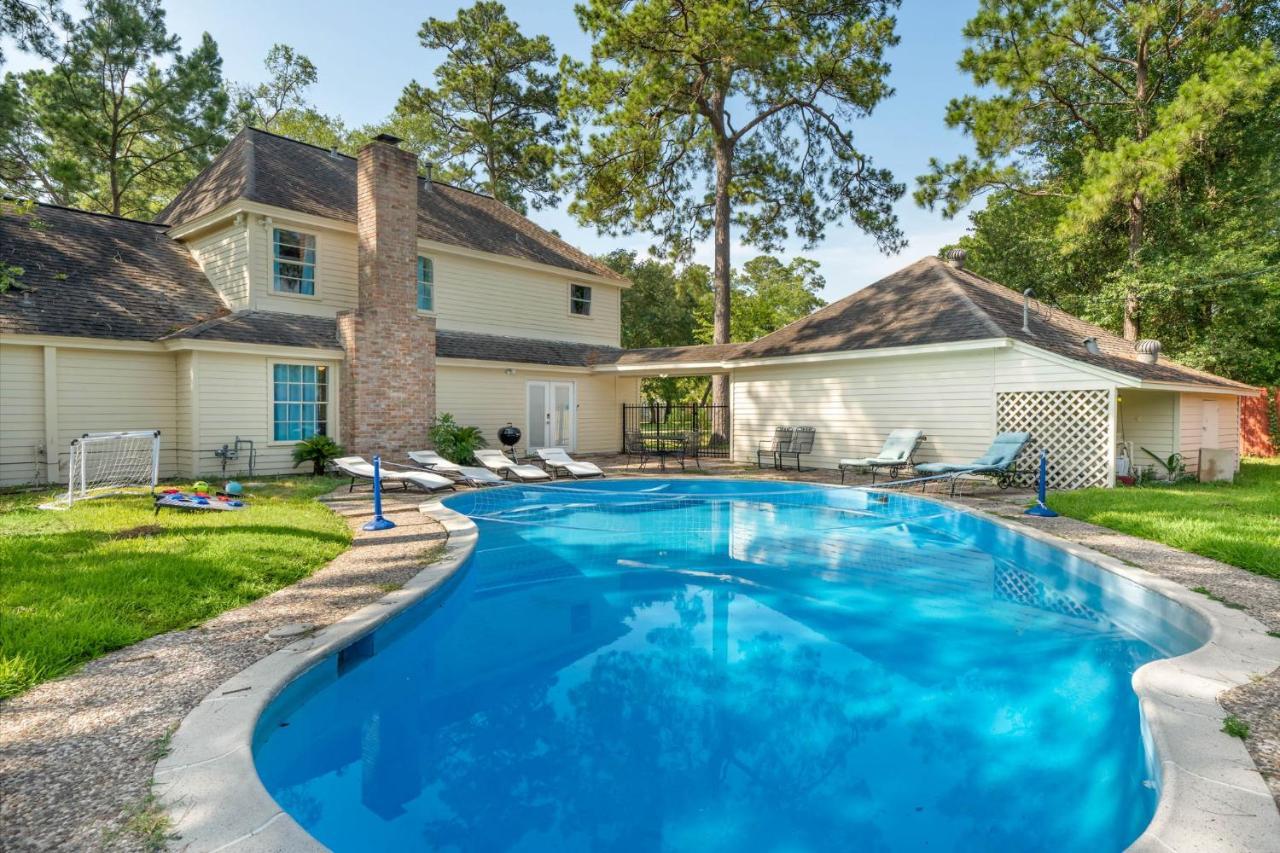 فيلا Pool Oasis Games Wifi Bbq Yard Sleep 16 هيوستن المظهر الخارجي الصورة